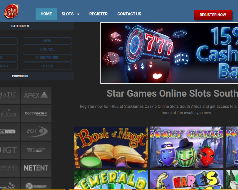 StarGames Online Casino